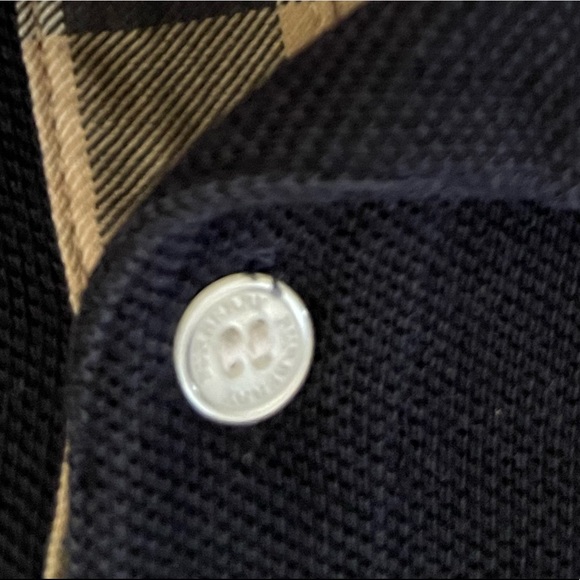 BURBERRY Pique Cotton Polo Shirt - Picture 10 of 10